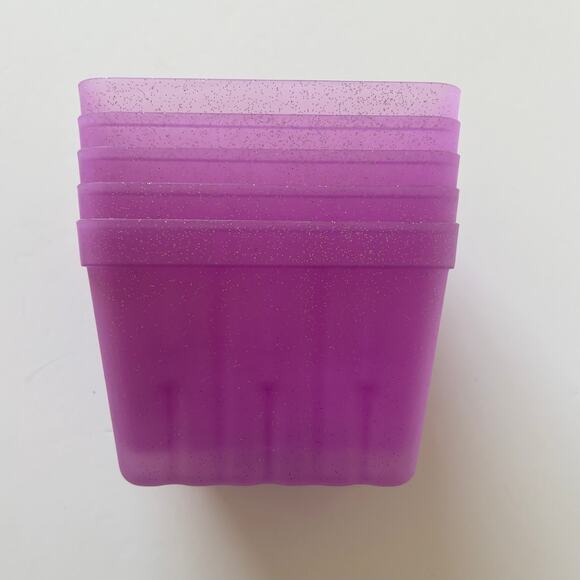 Spritz Easter Baskets Lot of 5 Purple New Easter Holiday Decor - Picture 2 of 6